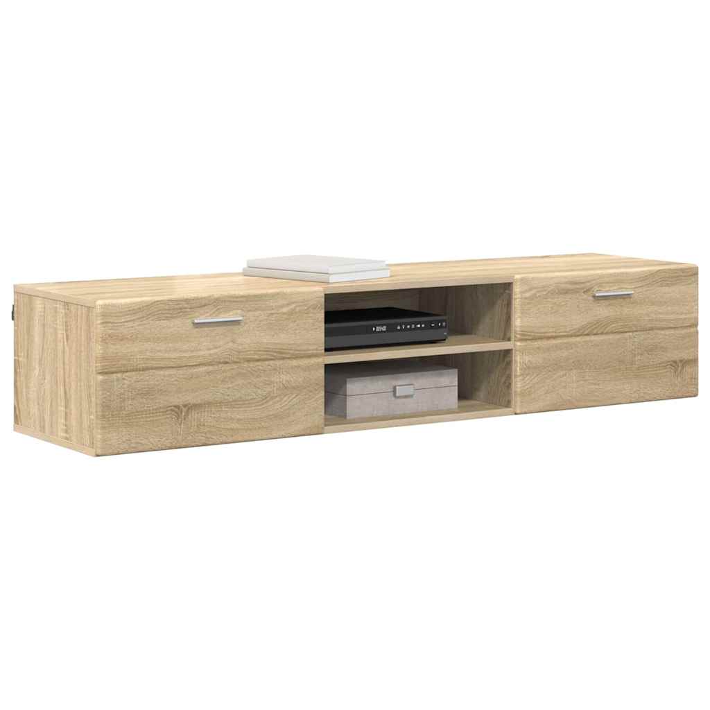 vidaXL Holzschrank Sonoma-Eiche 150 x 39 x 30 cm Holzwerkstoff - Image 3