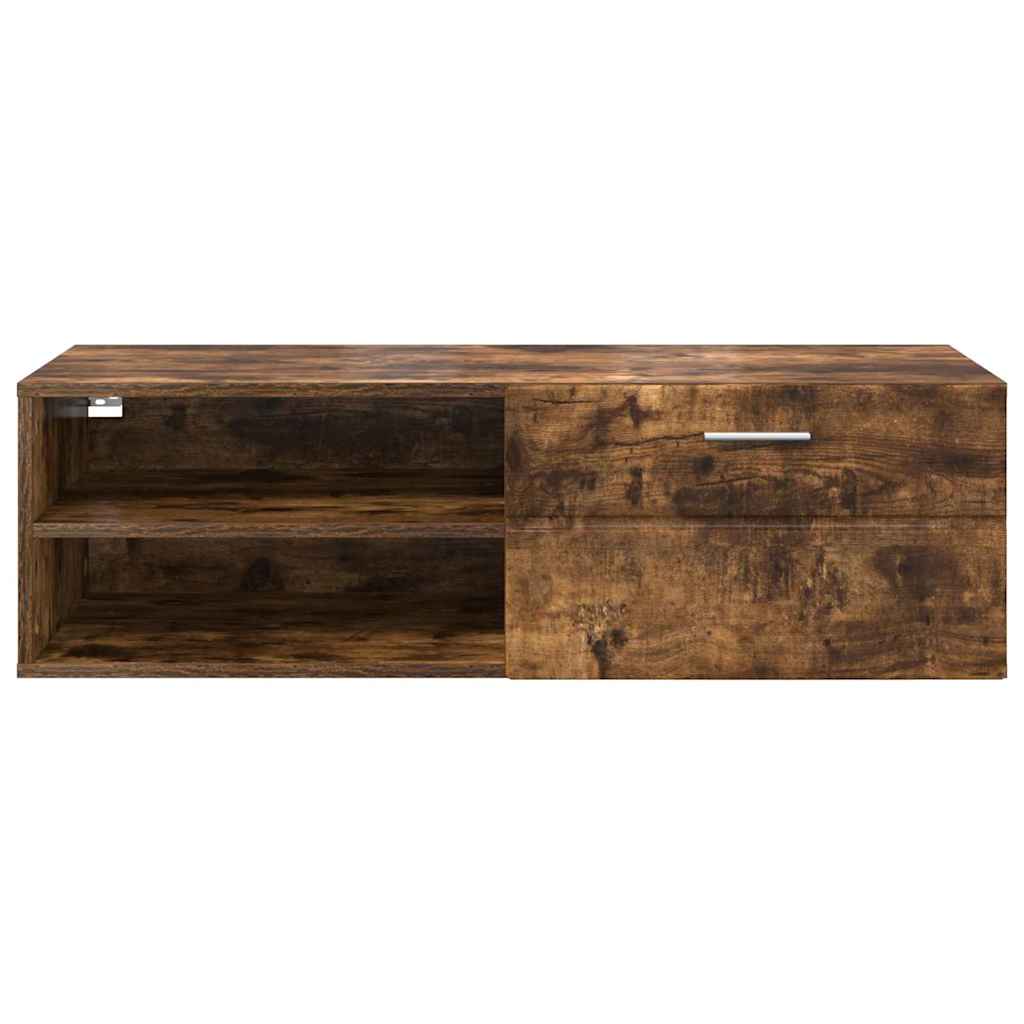 vidaXL Holzschrank Geräucherte Eiche 100,5 x 39 x 30 cm Holzwerkstoff - Image 6
