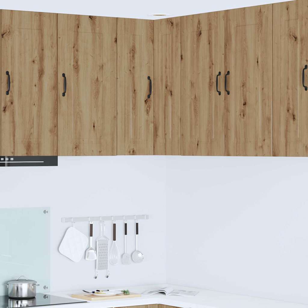 vidaXL Küchenwandschrank Artisan-Eiche 57 x 57 x 80 cm Holzwerkstoff