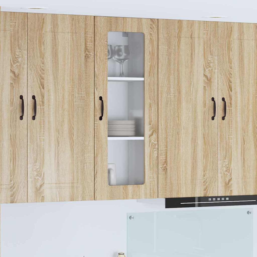 vidaXL Küchenwandschrank Sonoma-Eiche 40 x 31 x 100 cm Holzwerkstoff