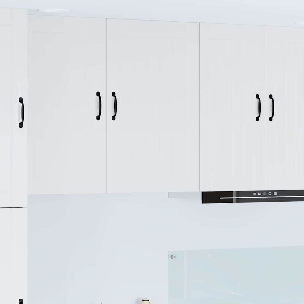 vidaXL Küchenschrank Hochglanz Weiß 50 x 31 x 80 cm Holzwerkstoff