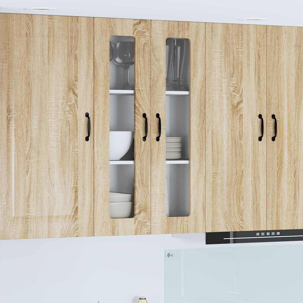 vidaXL Küchenwandschrank Sonoma-Eiche 60 x 31 x 100 cm Holzwerkstoff