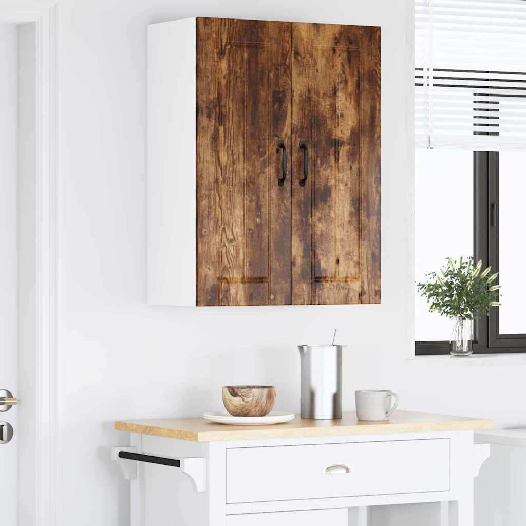 vidaXL Küchenschrank Geräucherte Eiche 60 x 31 x 80 cm Holzwerkstoff - Image 4