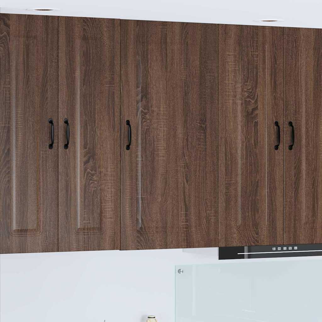 vidaXL Küchenwandschrank mit Regal Braun Eichen-Optik 50 x 31 x 100 cm