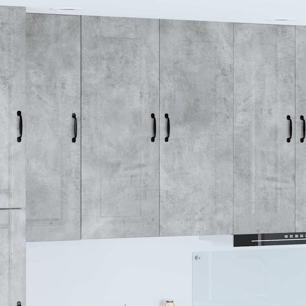 vidaXL Küchenwandschrank Beton Grau 80 x 31 x 100 cm Holzwerkstoff