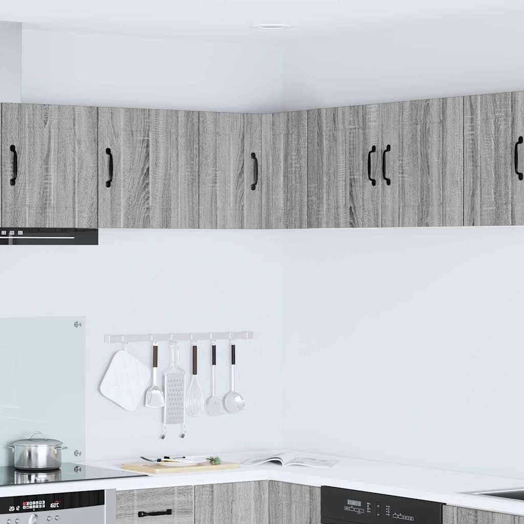 vidaXL Küchenschrank Graues Sonoma 57 x 57 x 40 cm Holzwerkstoff