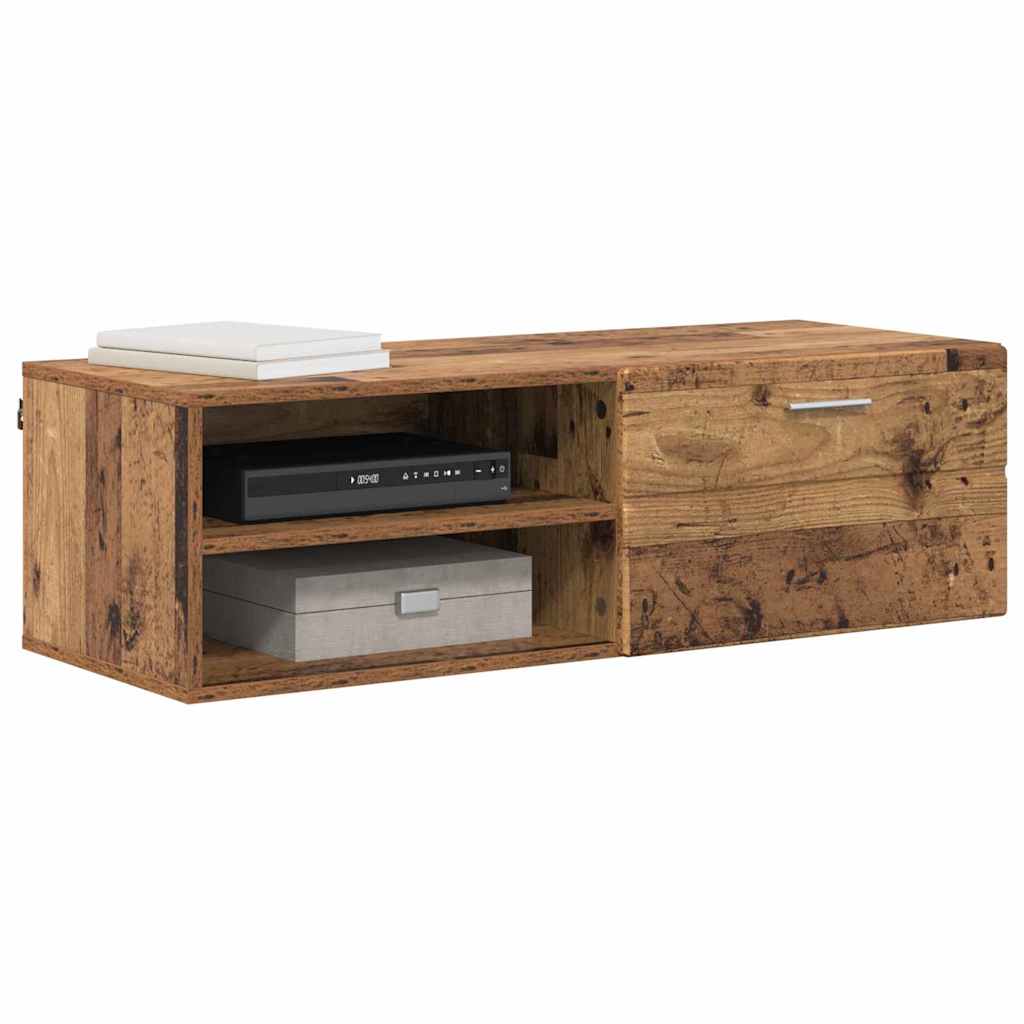 vidaXL Holzschrank Altholz 100,5 x 39 x 30 cm Holzwerkstoff - Image 3