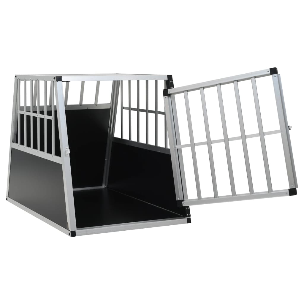 vidaXL Hundetransportbox mit Einzeltür 65 x 91 x 69,5 cm - Image 6