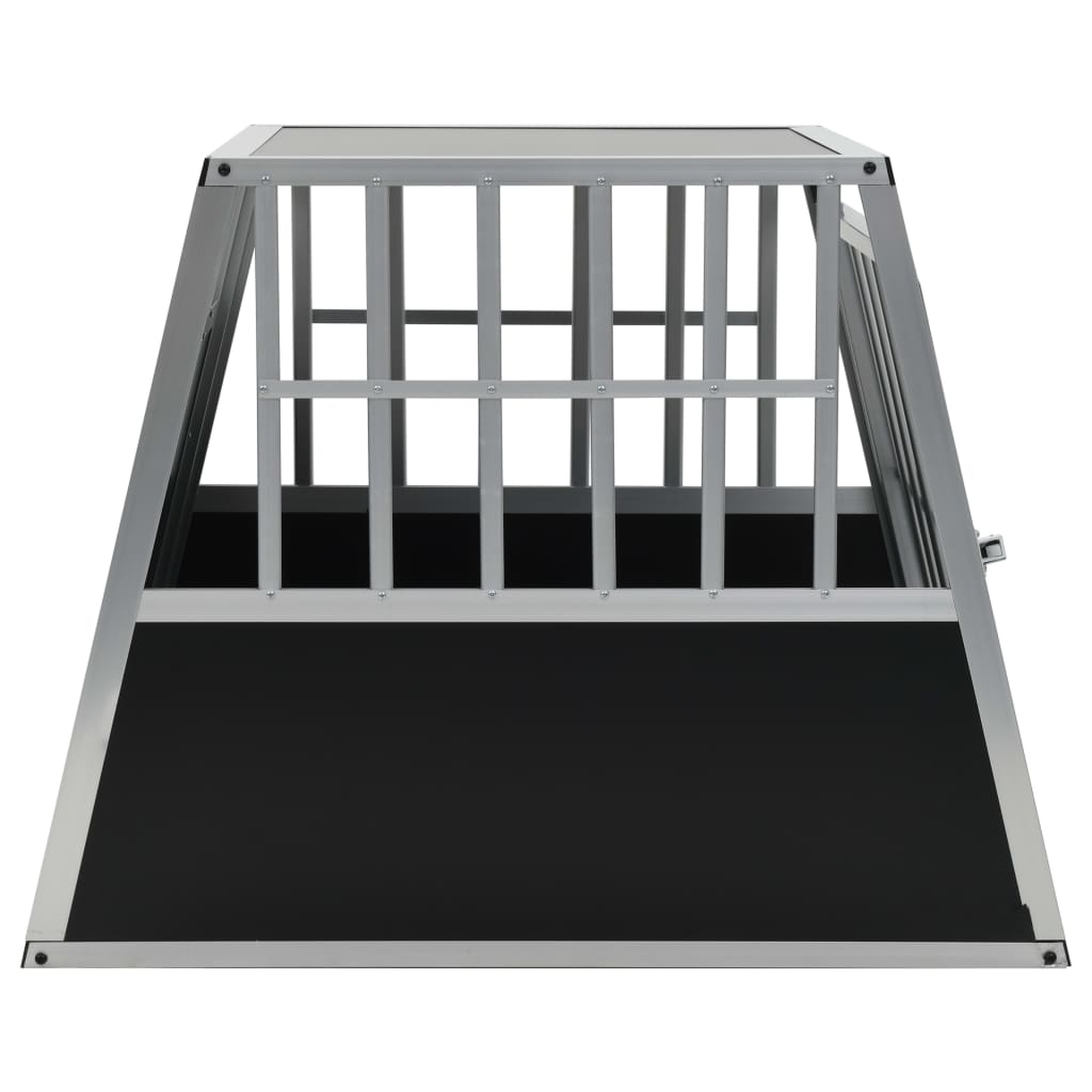 vidaXL Hundetransportbox mit Einzeltür 65 x 91 x 69,5 cm - Image 4