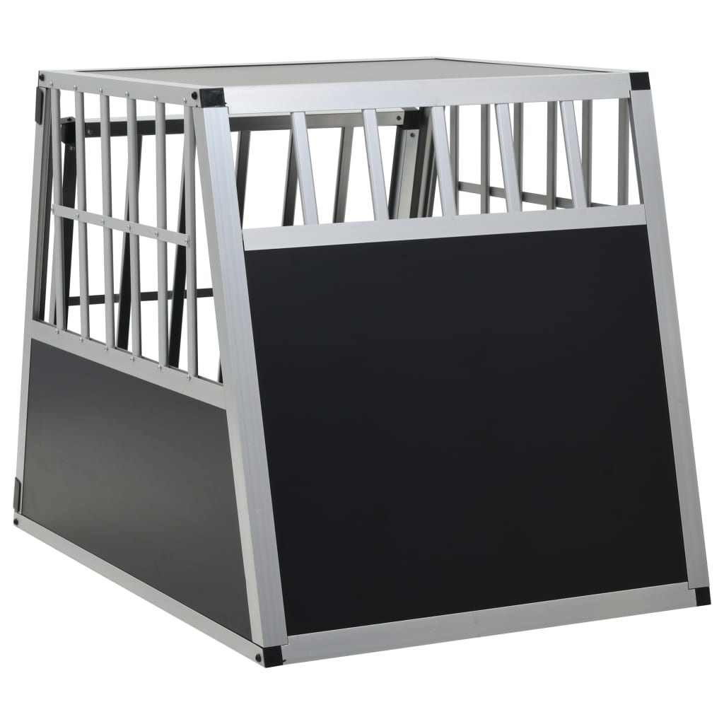 vidaXL Hundetransportbox mit Einzeltür 65 x 91 x 69,5 cm - Image 5
