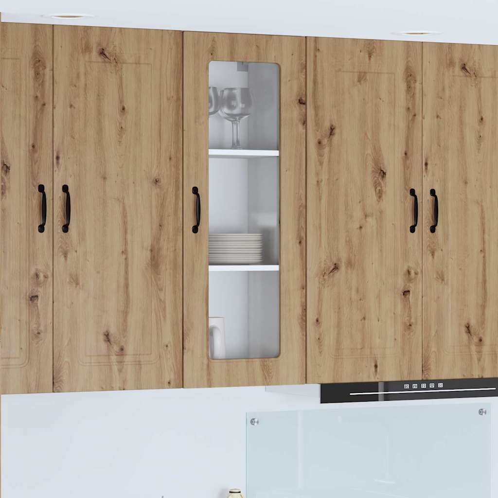 vidaXL Küchenwandschrank Artisan-Eiche 40 x 31 x 100 cm Holzwerkstoff