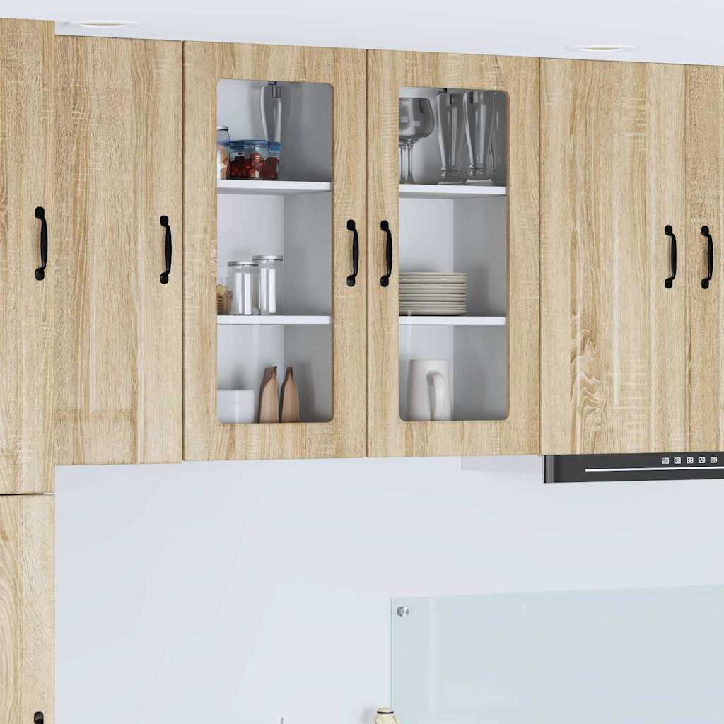 vidaXL Küchenschrank Sonoma-Eiche 40 x 31 x 80 cm Holzwerkstoff