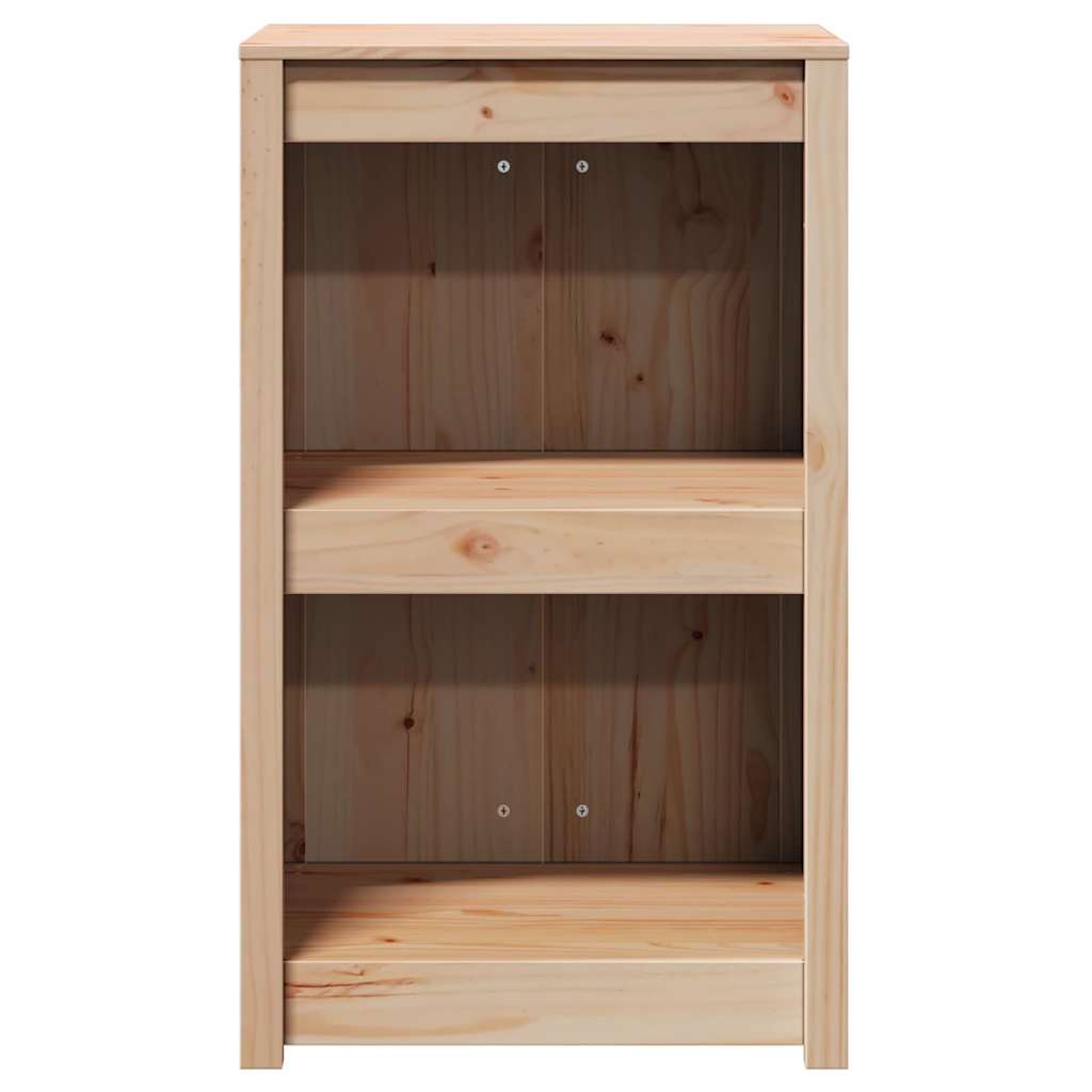 vidaXL Küchenschrank mit Regal Braun 55 x 55 x 92 cm Massivholz Kiefer - Image 5
