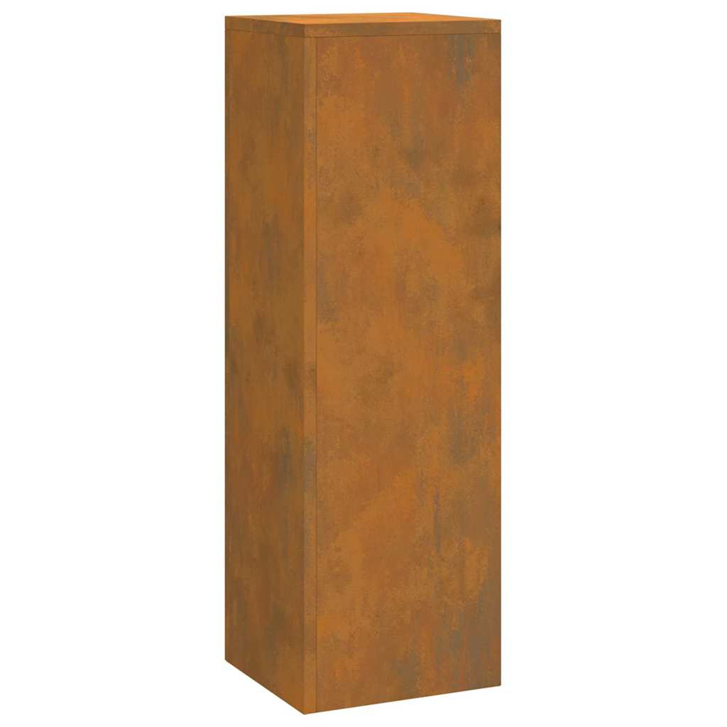 vidaXL Pflanzenständer 3 pcs Rostig Wetterfeststahl - Image 6