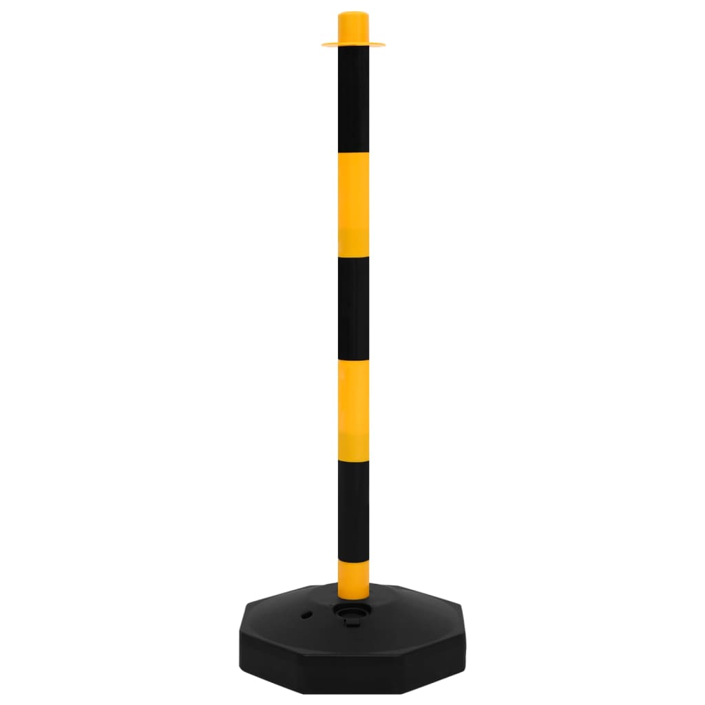 vidaXL Kettenpfosten-Set mit 10 m Kunststoffkette - Image 4