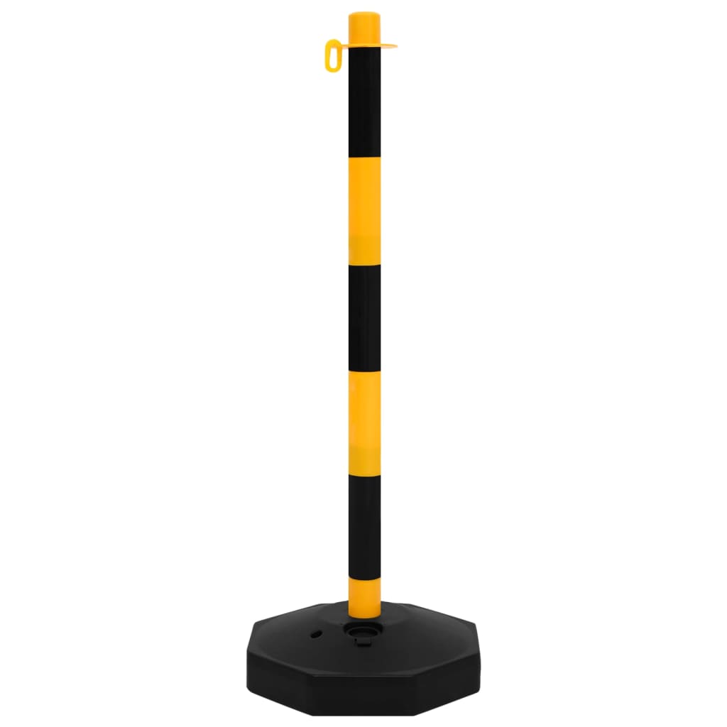 vidaXL Kettenpfosten-Set mit 10 m Kunststoffkette - Image 3