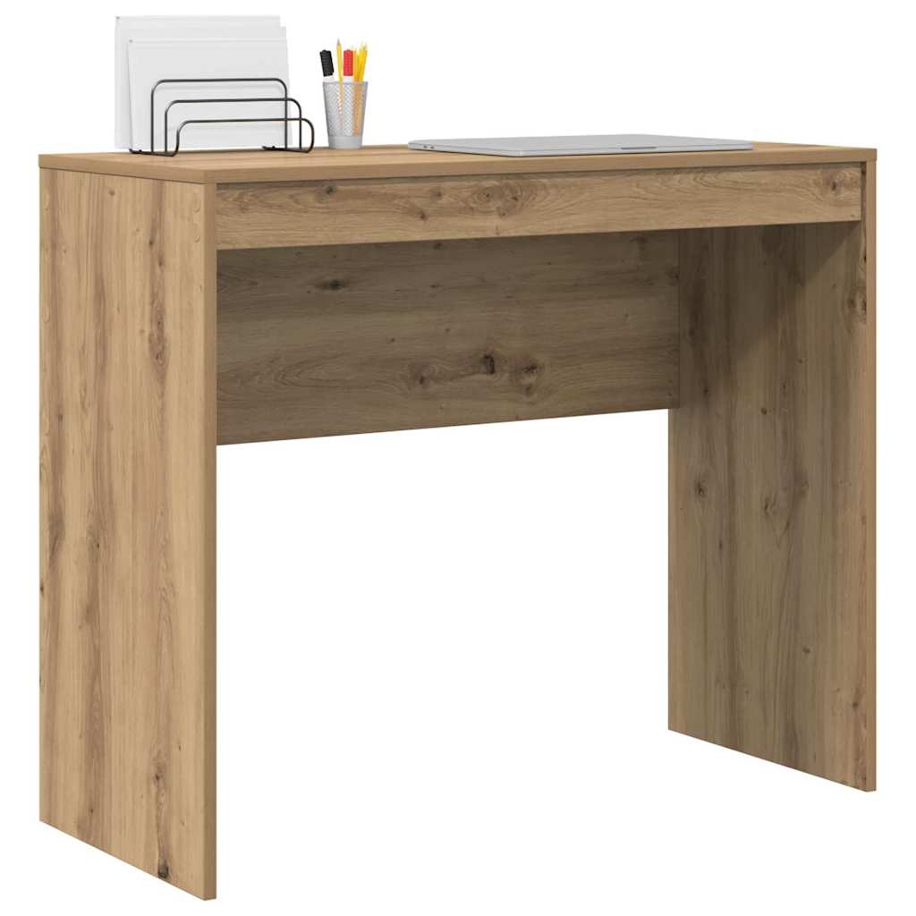 vidaXL Schreibtisch Artisan-Eiche 90 x 40 x 76 cm - Image 3