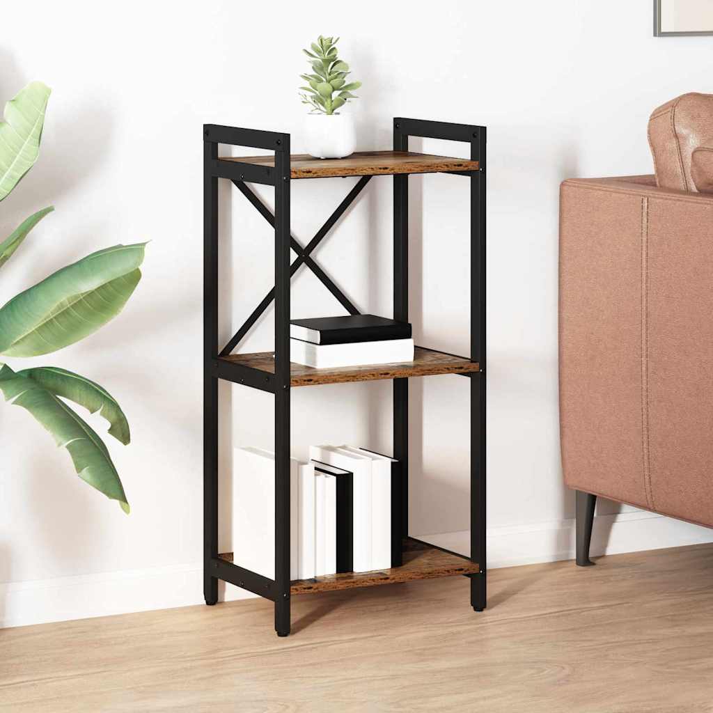 vidaXL Bücherregal Altholz 40 x 30 x 83 cm Holzwerkstoff
