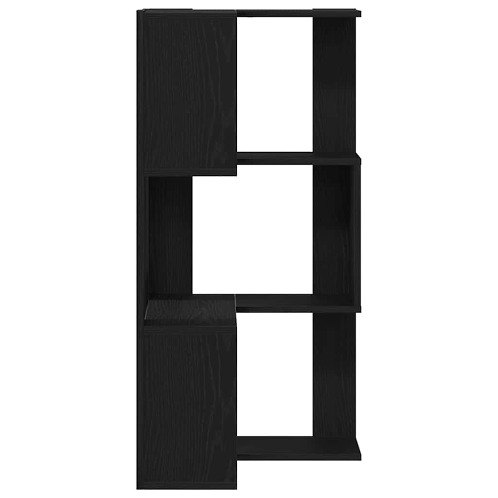 vidaXL Eckregal Schwarze Eiche 50 x 50 x 102 cm Holzwerkstoff - Image 6