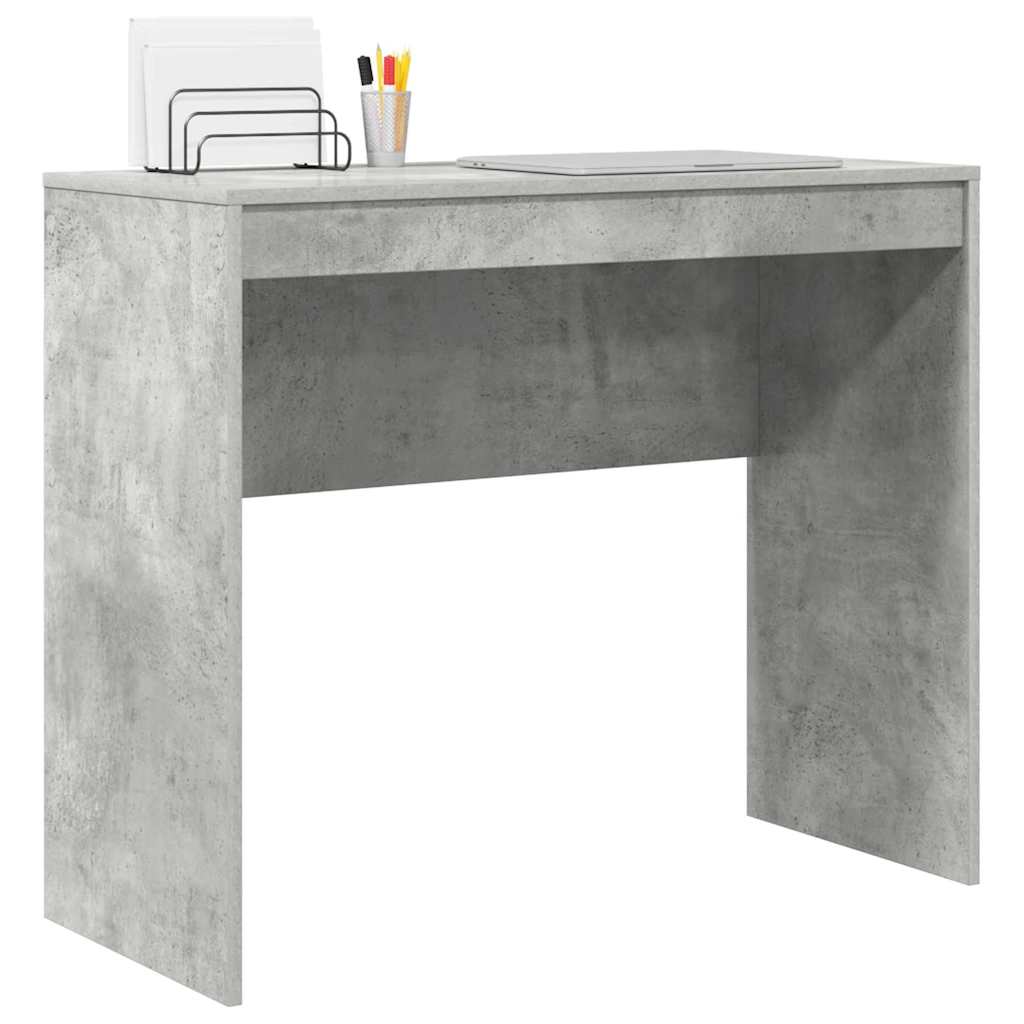 vidaXL Schreibtisch Beton Grau 90 x 40 x 76 cm - Image 3