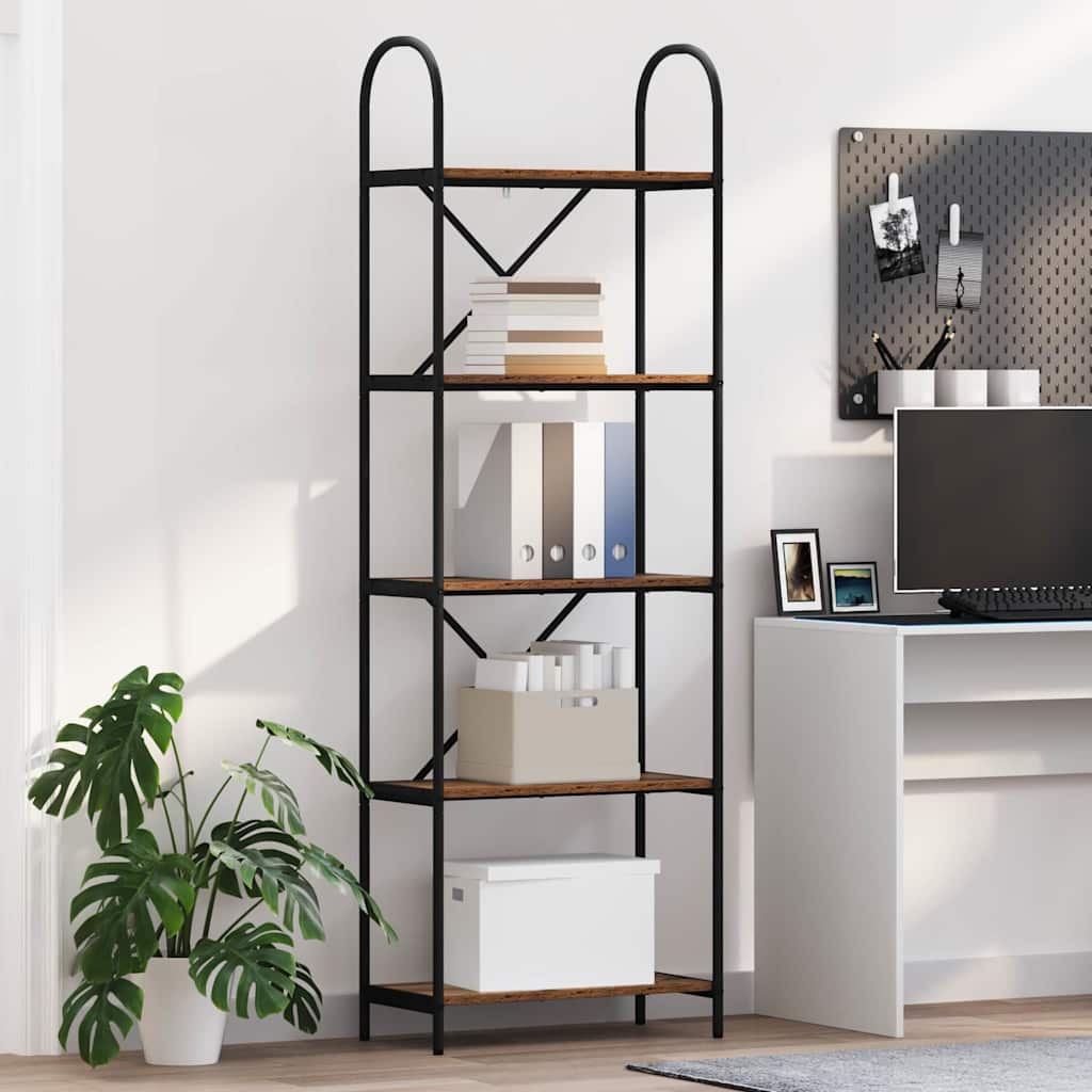 vidaXL Regal Altholz 60 x 30 x 183 cm Holzwerkstoff