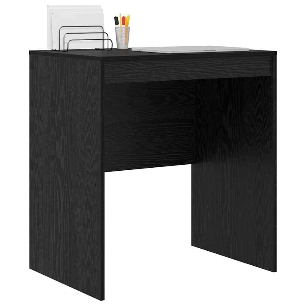 vidaXL Schreibtisch Schwarz Eichen-Optik 70 x 50 x 76 cm Holzwerkstoff - Image 3