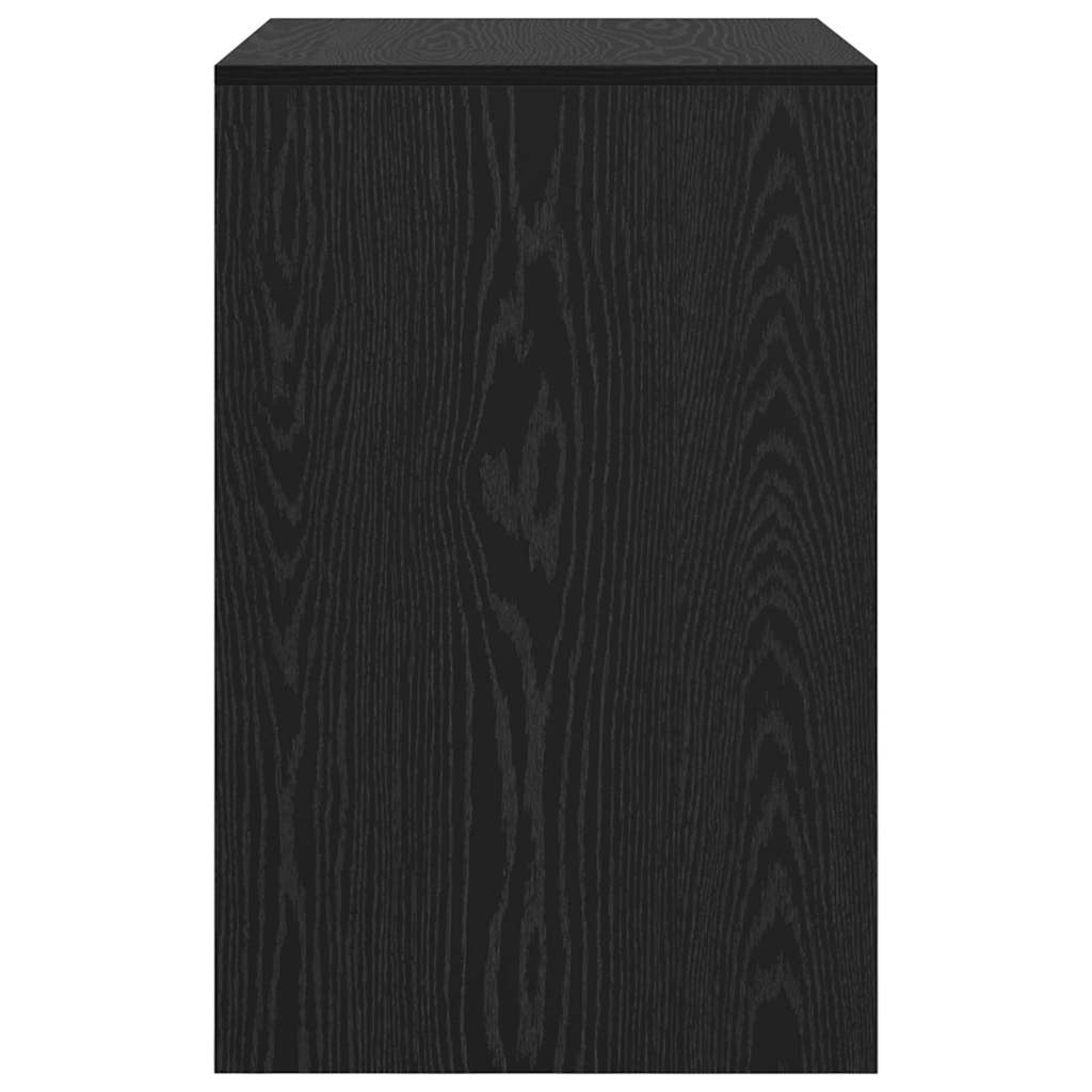 vidaXL Schreibtisch Schwarz Eichen-Optik 70 x 50 x 76 cm Holzwerkstoff - Image 6