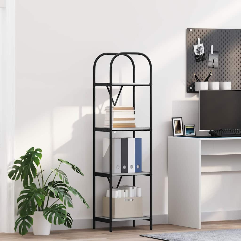 vidaXL Regal Grau Sonoma 40 x 30 x 146 cm Holzwerkstoff