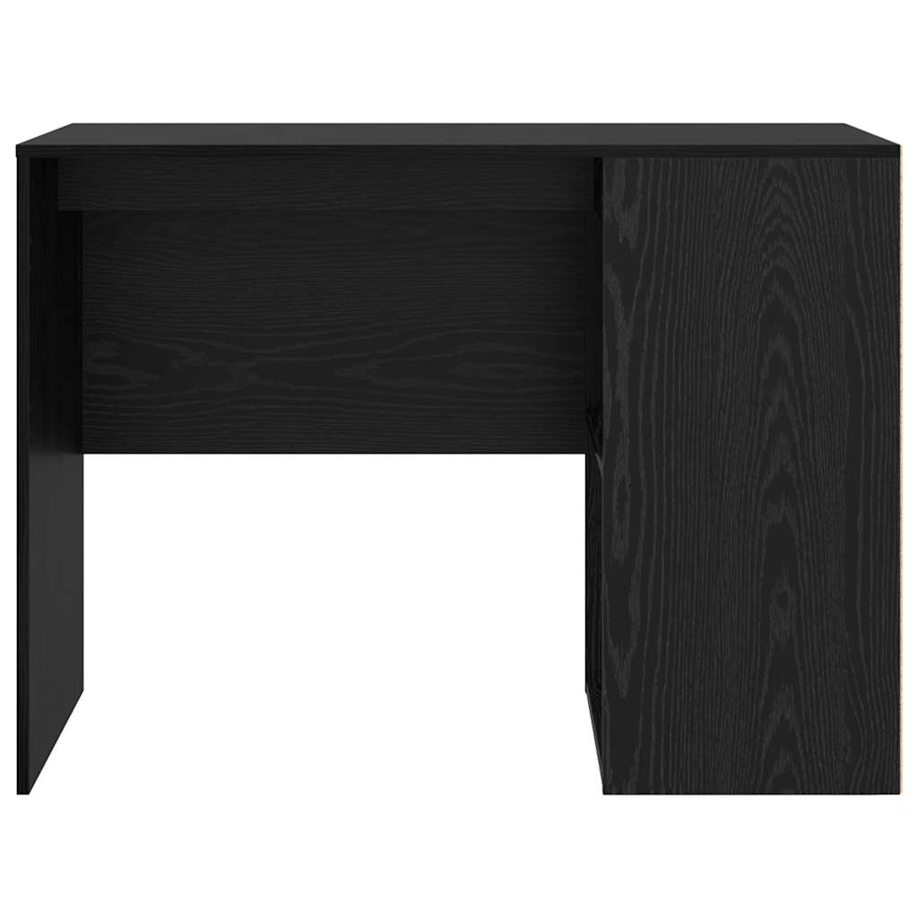 vidaXL Schreibtisch mit Regal Schwarz Eichen-Optik 102 x 50 x 75 cm - Image 5