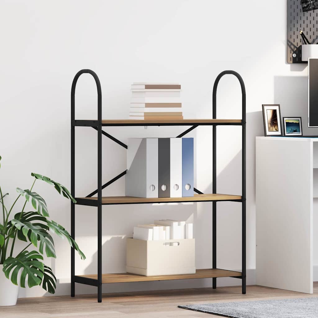 vidaXL Regal Artisan-Eiche 80 x 30 x 109 cm Holzwerkstoff