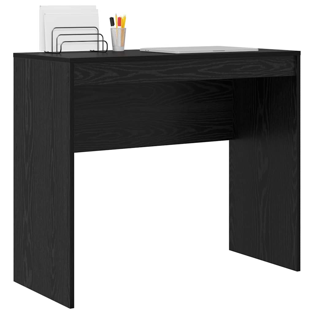 vidaXL Schreibtisch Schwarz Eichen-Optik 90 x 40 x 76 cm - Image 3