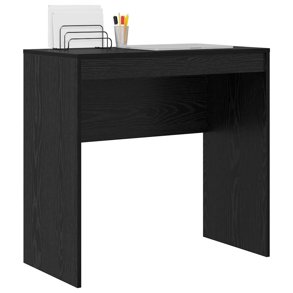 vidaXL Schreibtisch Schwarz Eichen-Optik 80 x 40 x 76 cm - Image 3