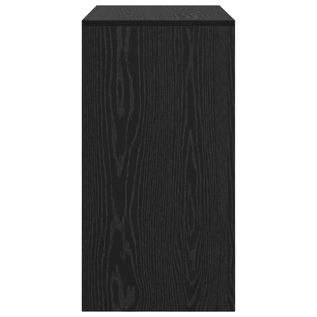vidaXL Schreibtisch Schwarz Eichen-Optik 80 x 40 x 76 cm - Image 6