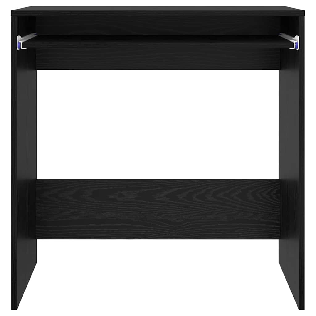 vidaXL Schreibtisch Schwarz Eichen-Optik 77,5 x 43 x 79 cm - Image 6