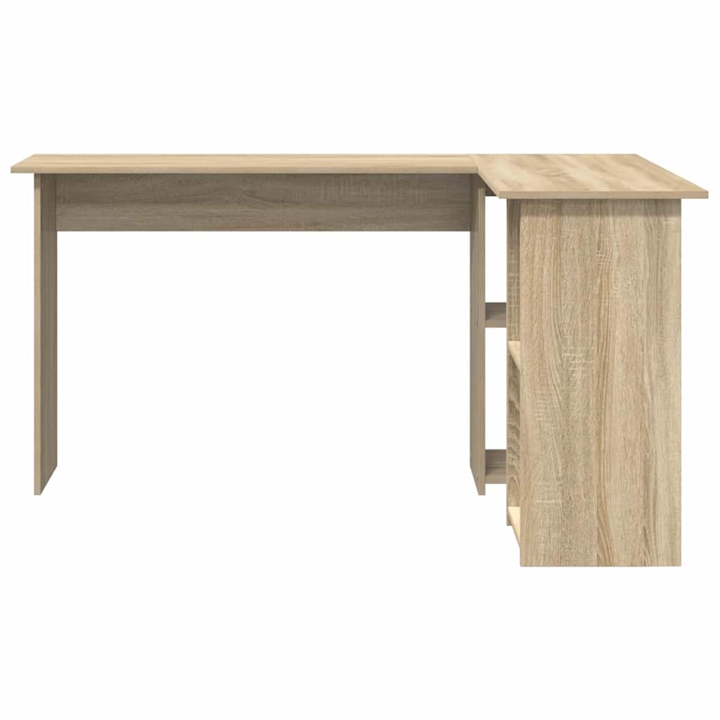 vidaXL Schreibtisch Sonoma-Eiche 142 x 102 x 73 cm Holzwerkstoff - Image 5