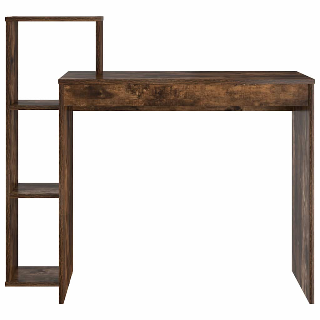 vidaXL Schreibtisch Geräucherte Eiche 100 x 40 x 90 cm Holzwerkstoff - Image 5