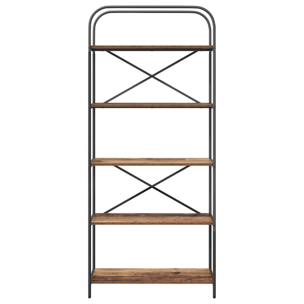 vidaXL Regal Altholz 80 x 30 x 183 cm Holzwerkstoff - Image 5