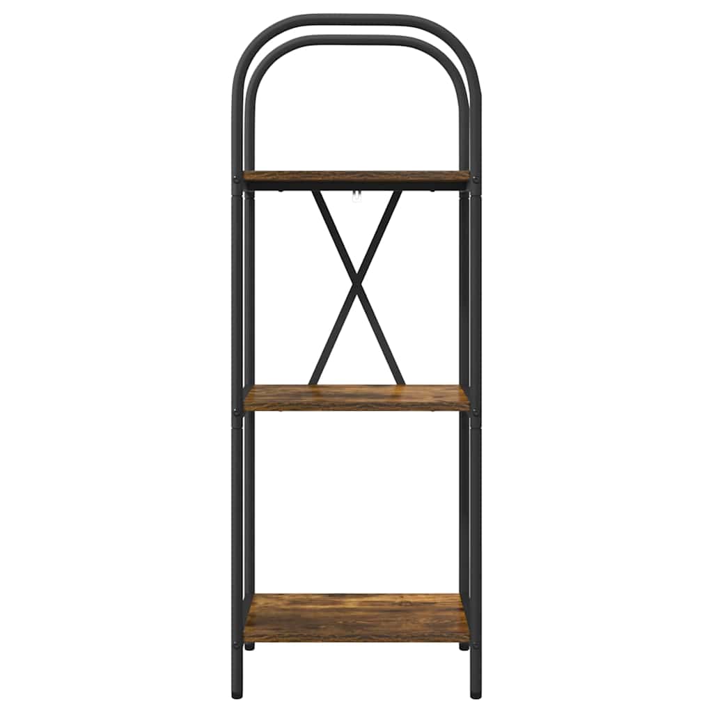 vidaXL Regal Räuchereiche 40 x 30 x 109 cm Holzwerkstoff - Image 5