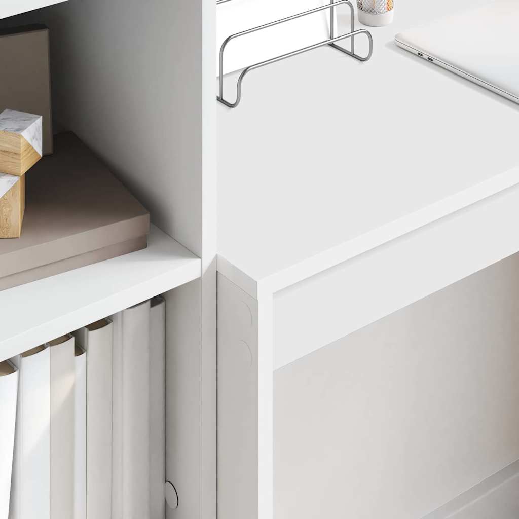 vidaXL Schreibtisch Weiß 90 x 40 x 76 cm - Image 4