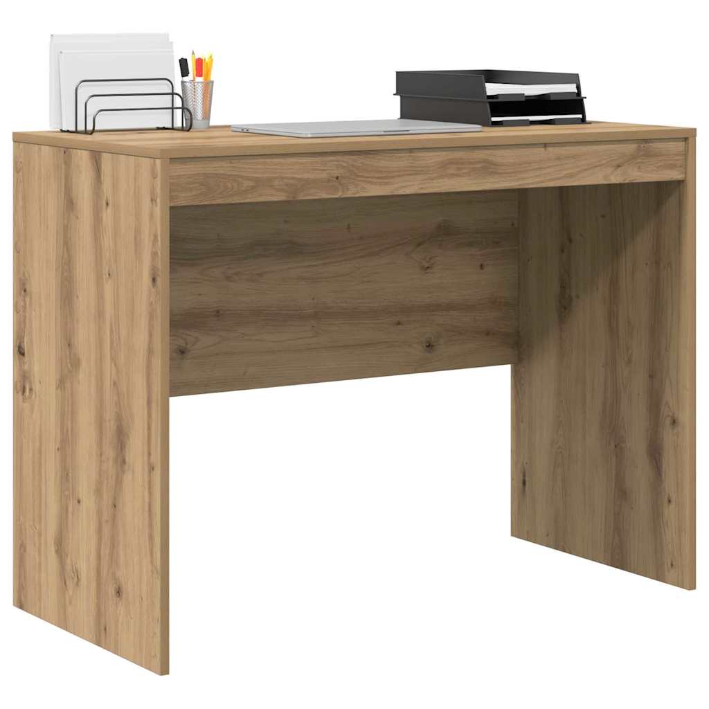 vidaXL Schreibtisch Artisan-Eiche 100 x 50 x 76 cm - Image 3