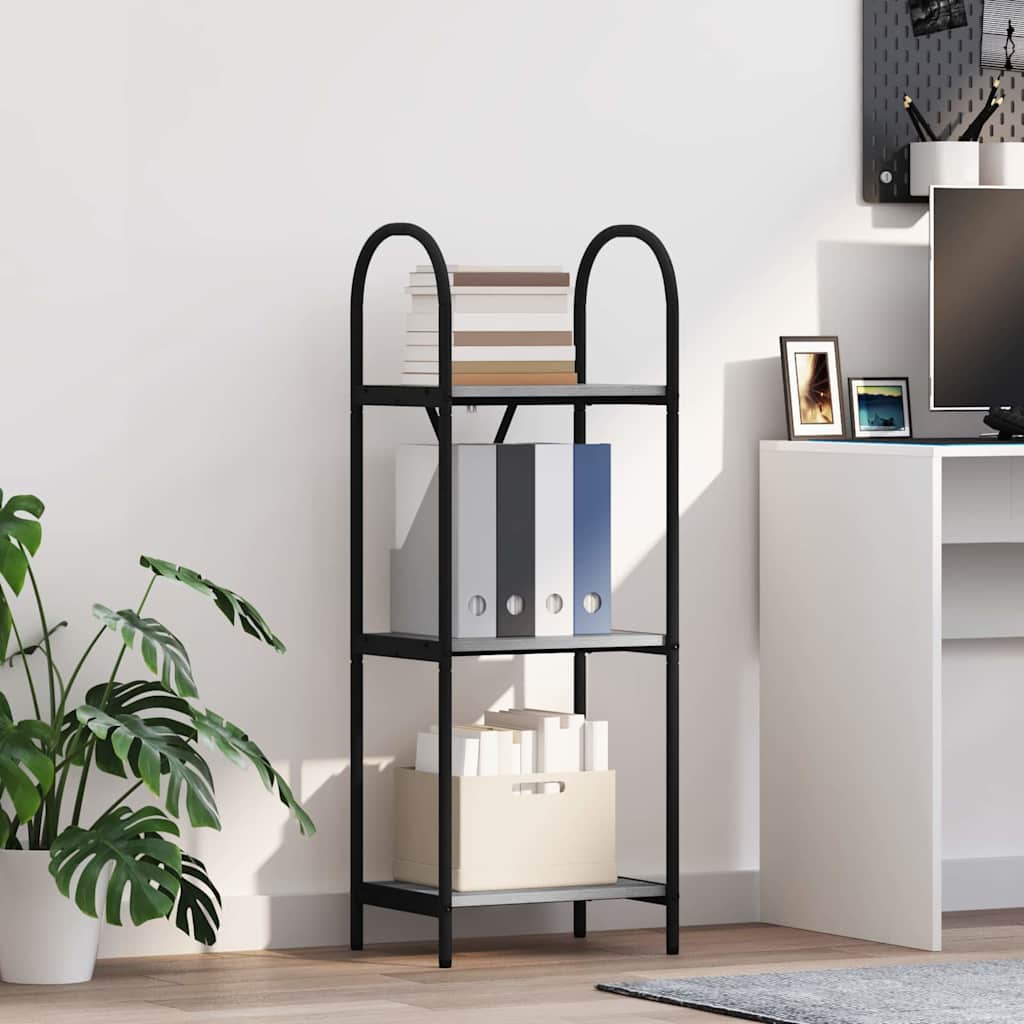 vidaXL Regal Grau Sonoma 40 x 30 x 109 cm Holzwerkstoff