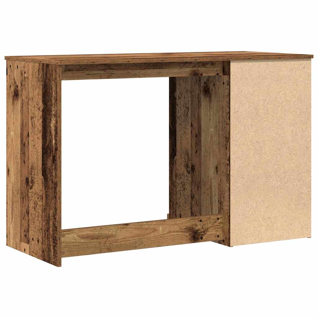 vidaXL Schreibtisch mit Tür Altholz 50 x 115 x 75 cm Holzwerkstoff - Image 6