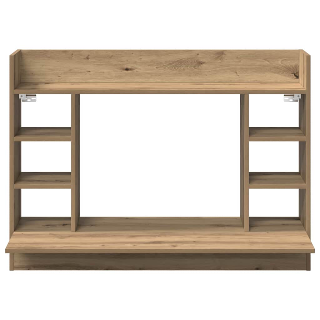 vidaXL Wandtisch Artisan-Eiche 105 x 48 x 75 cm Holzwerkstoff - Image 5