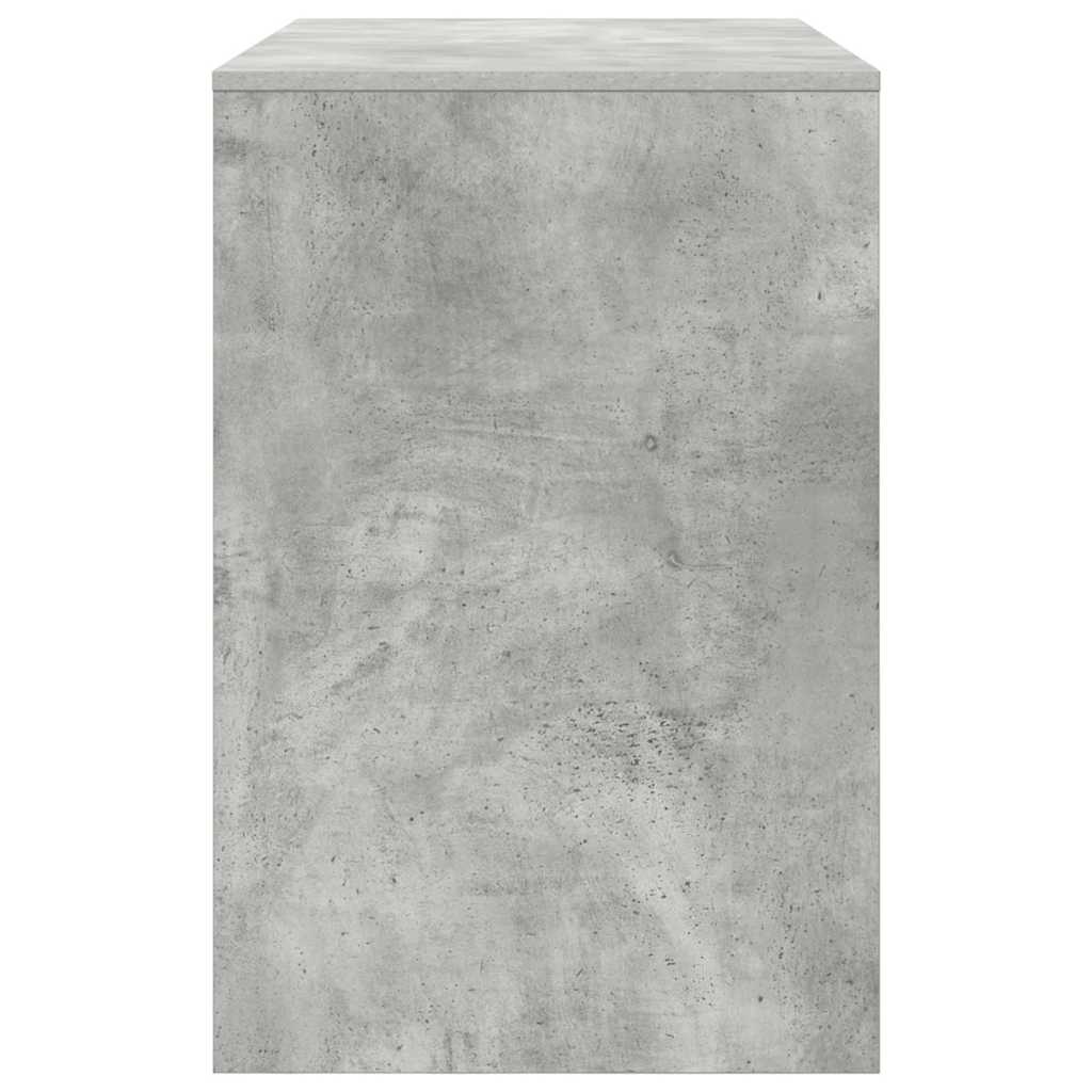 vidaXL Schreibtisch Beton Grau 102 x 50 x 75 cm Holzwerkstoff - Image 6