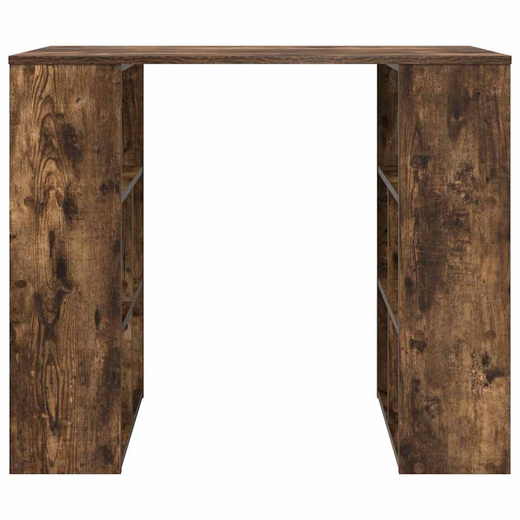 vidaXL Schreibtisch Geräucherte Eiche 90 x 50 x 75 cm Holzwerkstoff - Image 5