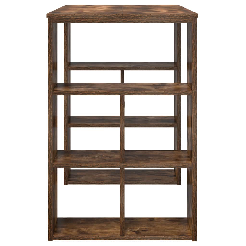 vidaXL Schreibtisch Geräucherte Eiche 90 x 50 x 75 cm Holzwerkstoff - Image 6