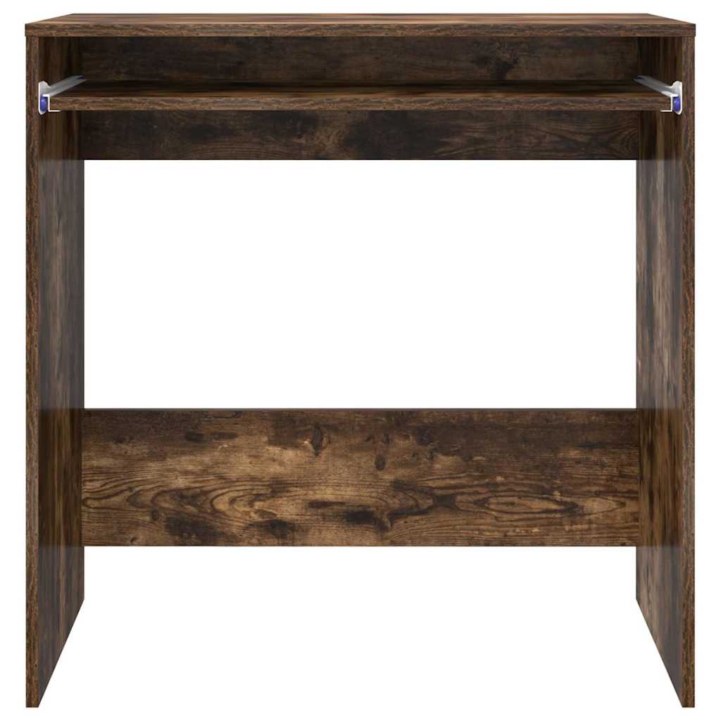 vidaXL Schreibtisch Geräucherte Eiche 77,5 x 43 x 79 cm Holzwerkstoff - Image 6