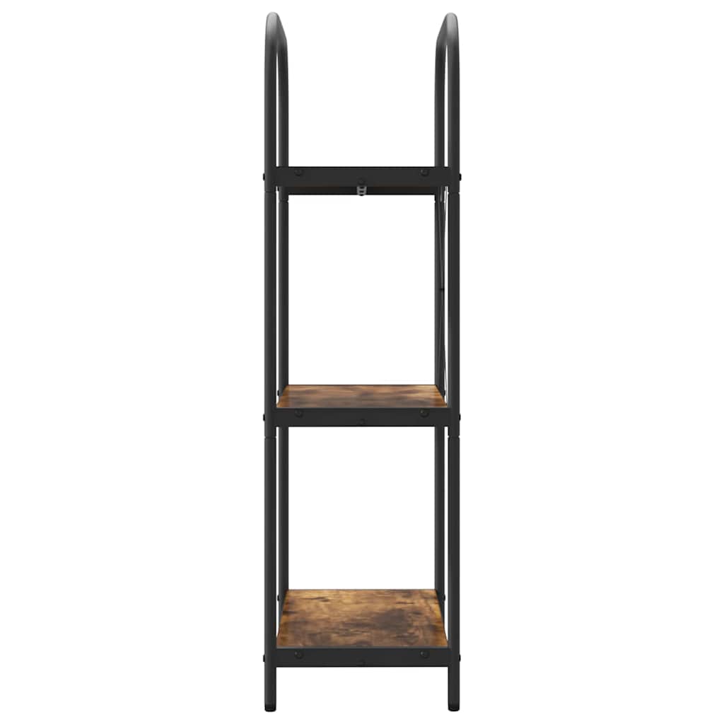 vidaXL Regal Räuchereiche 60 x 30 x 109 cm Holzwerkstoff - Image 6