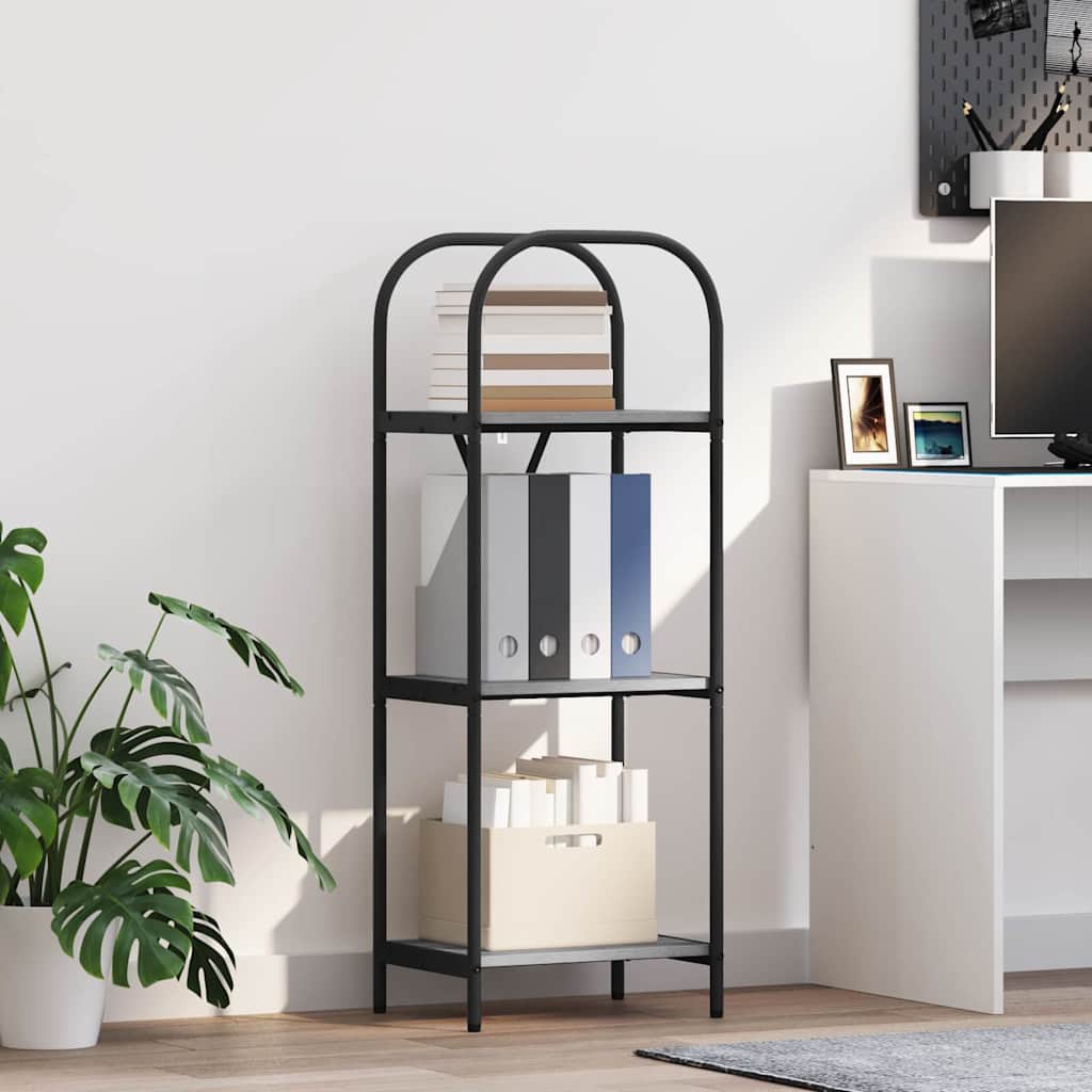 vidaXL Regal Grau Sonoma 40 x 30 x 109 cm Holzwerkstoff