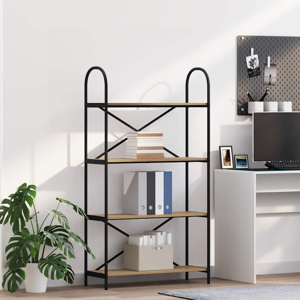 vidaXL Regal Artisan-Eiche 80 x 30 x 146 cm Holzwerkstoff